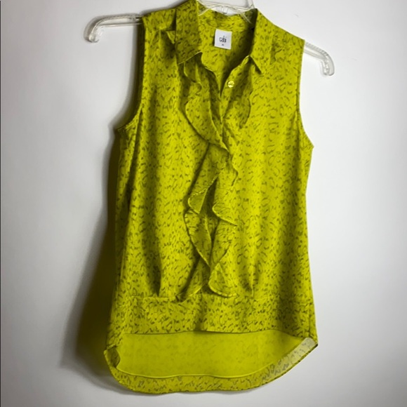 CAbi Style #3071 Yellow Greenish - Picture 4 of 7